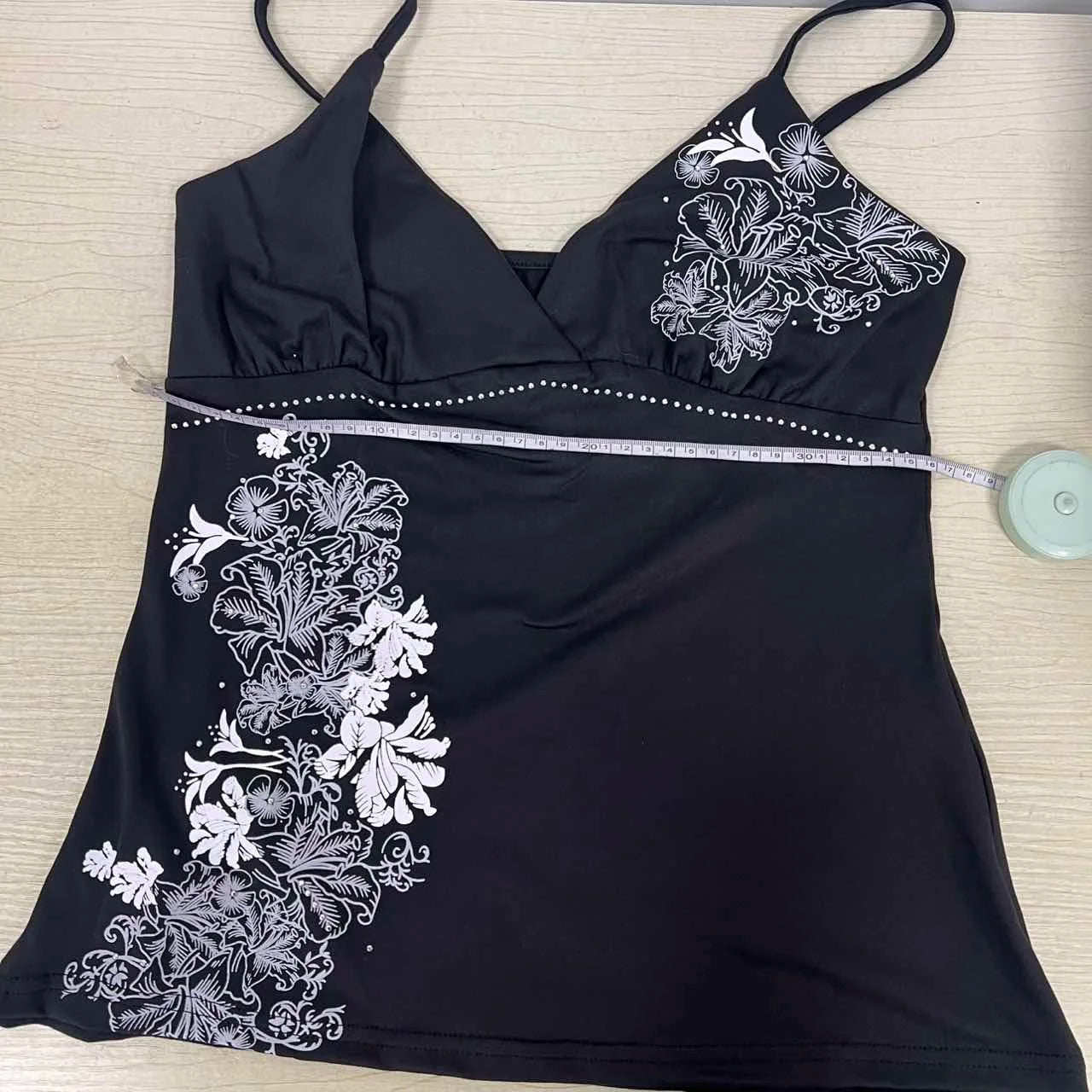 Y2K Vintage Black Suspender Tops Women Harajuku Flower Graphic Print Rivet Mini Camis Cotton Gothic Sexy Hottie Summer Clothes